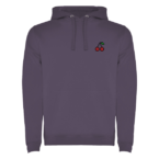 MOSAINC® Pixel Cherry Hoodie – Grey Lilac Edition